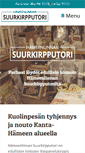 Mobile Screenshot of hameenlinnansuurkirpputori.fi